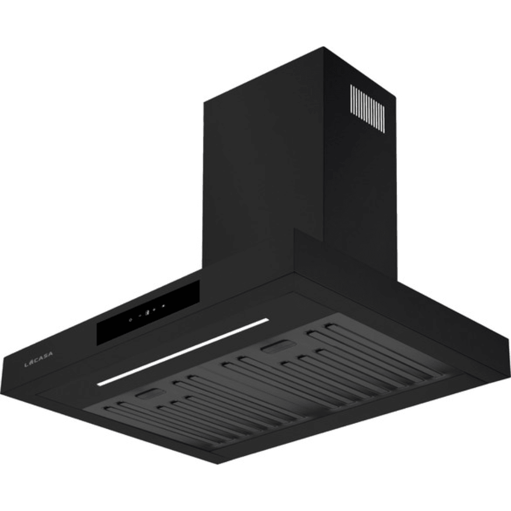 קולט אדים ארובה 60 ס"מ לקאזה דגם LC1602BLK שחור - K.B.V