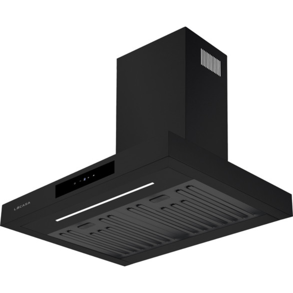 קולט אדים ארובה 60 ס"מ לקאזה דגם LC1602BLK שחור - יבואן רשמי