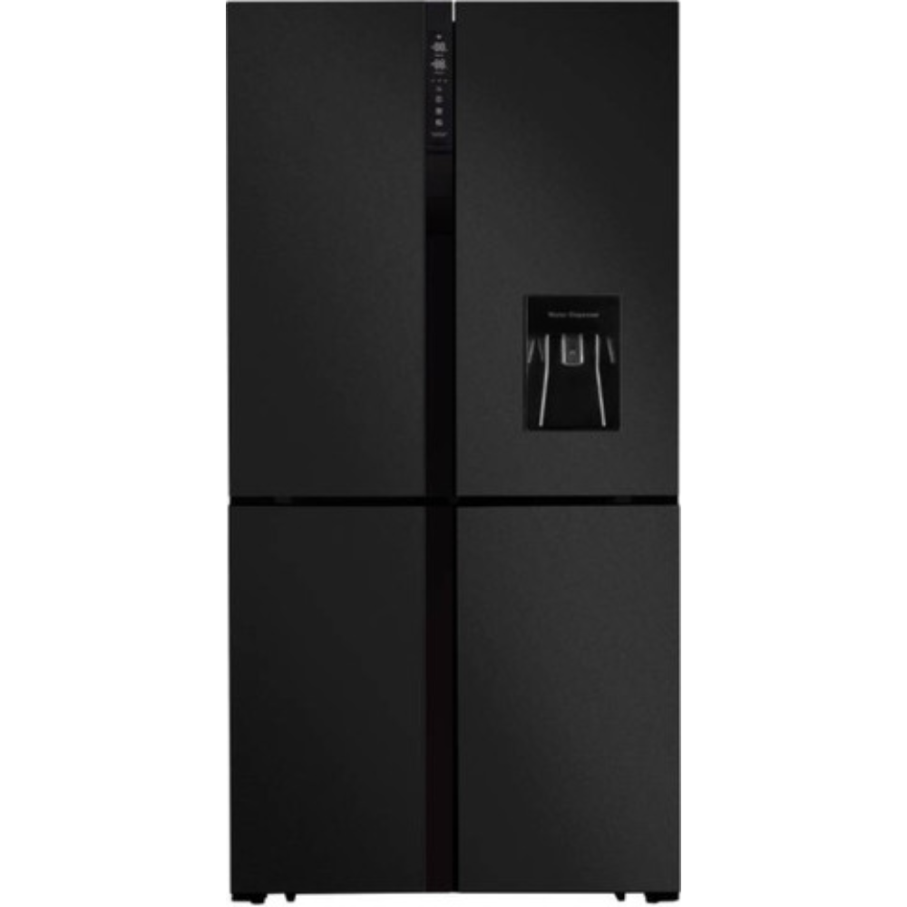 מקרר 4 דלתות ג'נרל דגם GE585GB זכוכית שחורה - יבואן רשמי