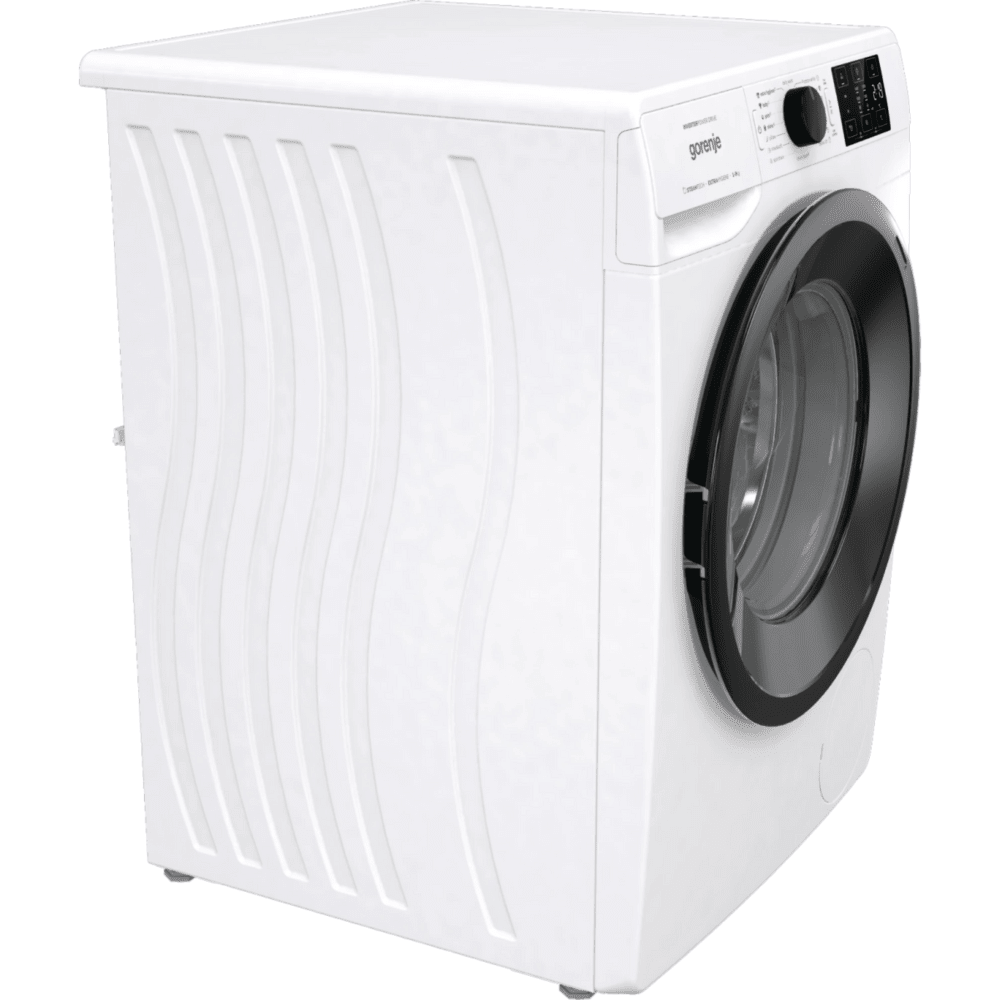 מכונת כביסה פתח חזית 9 ק"ג Gorenje WNEI94AS במהירות 1400 סל"ד - צבע לבן - K.B.V