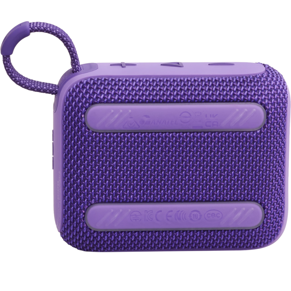 רמקול אלחוטי JBL GO 4 IP67 4.2W - צבע סגול שנה אחריות ע"י - יבואן הרשמי