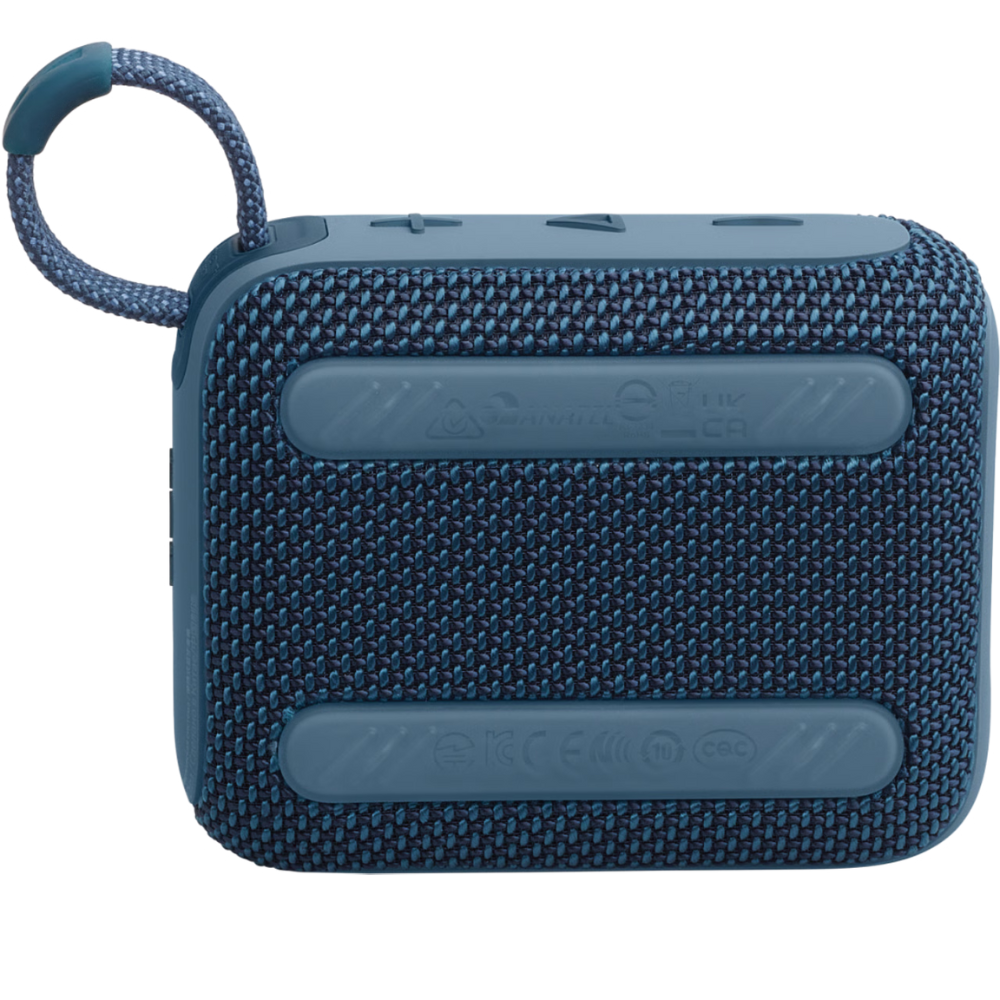 רמקול אלחוטי JBL GO 4 IP67 4.2W - צבע כחול שנה אחריות ע"י - יבואן הרשמי