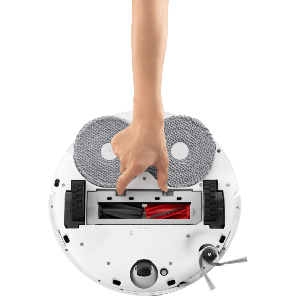 שואב אבק רובוטי שוטף Roborock Q Revo Curv - צבע לבן - K.B.V