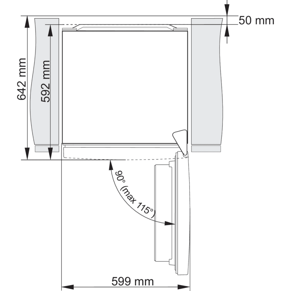 מקרר מקפיא תחתון 353 ליטר Gorenje NRK6202AXL4 - גימור נירוסטה - K.B.V