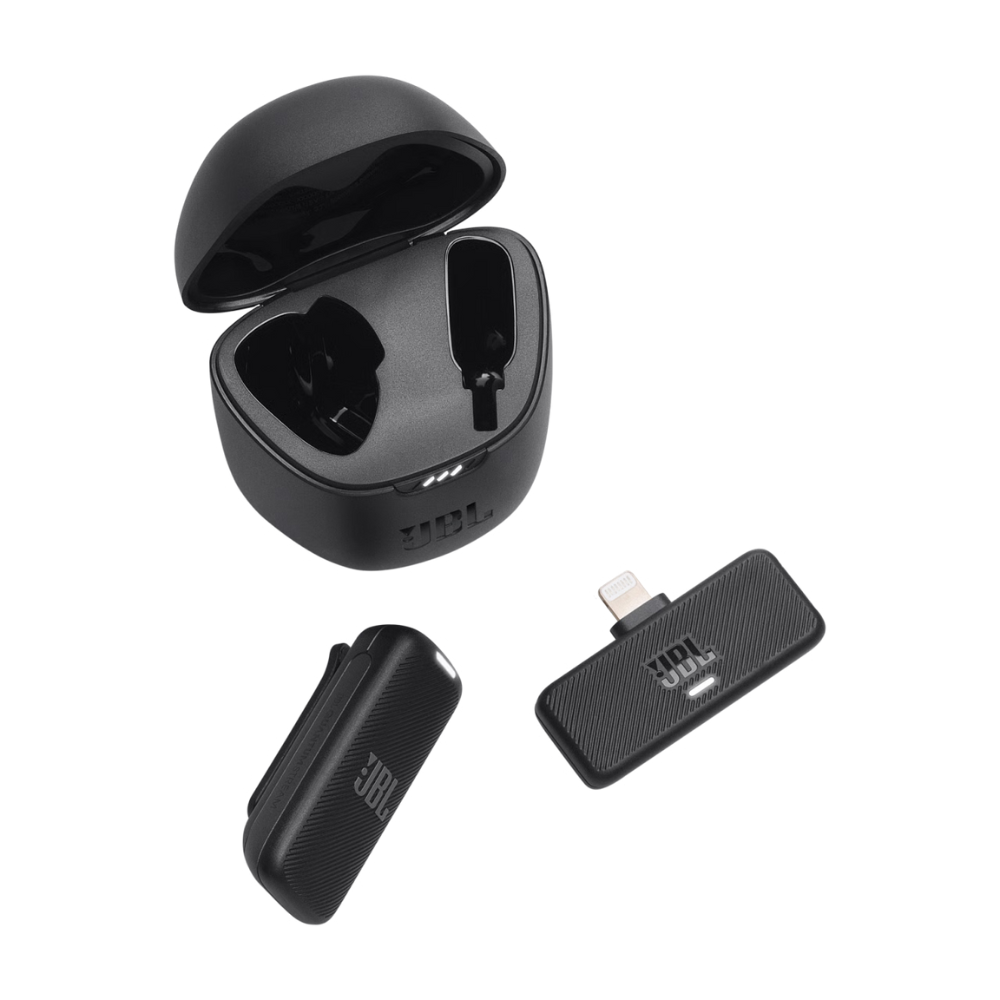 מיקרופון אלחוטי JBL Quantum Stream Lightning - צבע שחור שנה אחריות ע"י - יבואן הרשמי