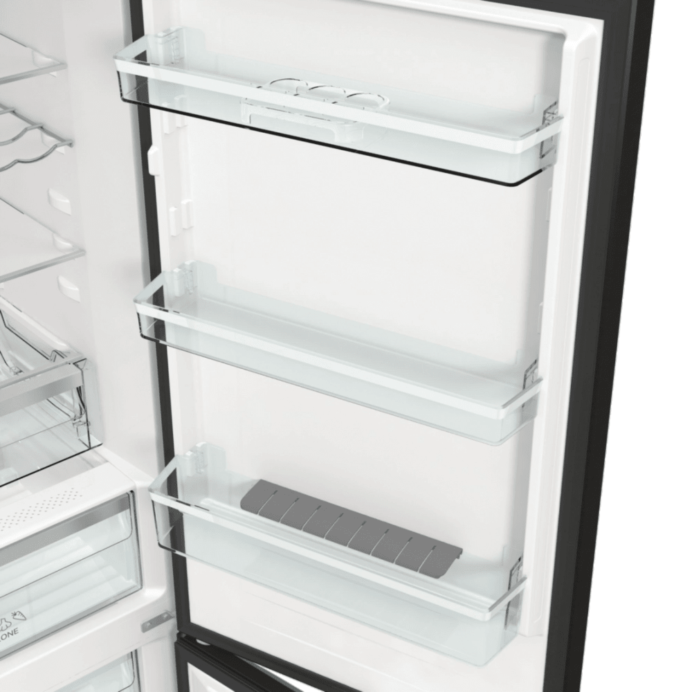 מקרר מקפיא תחתון 300 ליטר Gorenje NRK619EABXL4 יחידה - צבע נירוסטה מושחרת - K.B.V