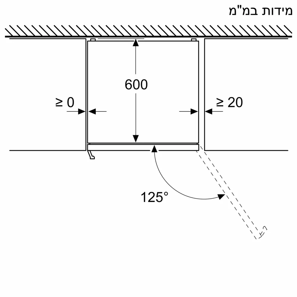 מקרר בוש Bosch מקפיא תחתון רוחב 60 ס”מ KGN39VXCT נירוסטה מושחרת - יבואן רשמי