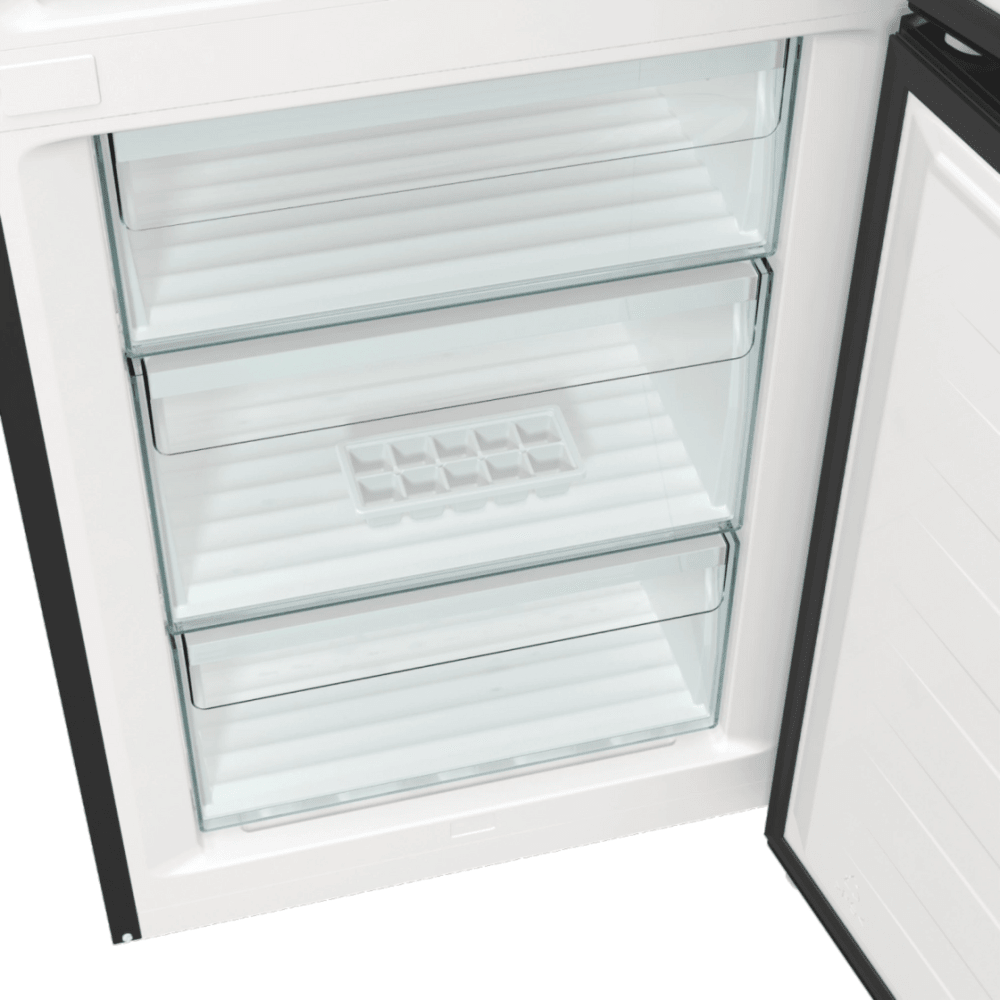מקרר מקפיא תחתון 300 ליטר Gorenje NRK619EABXL4 יחידה - צבע נירוסטה מושחרת - K.B.V