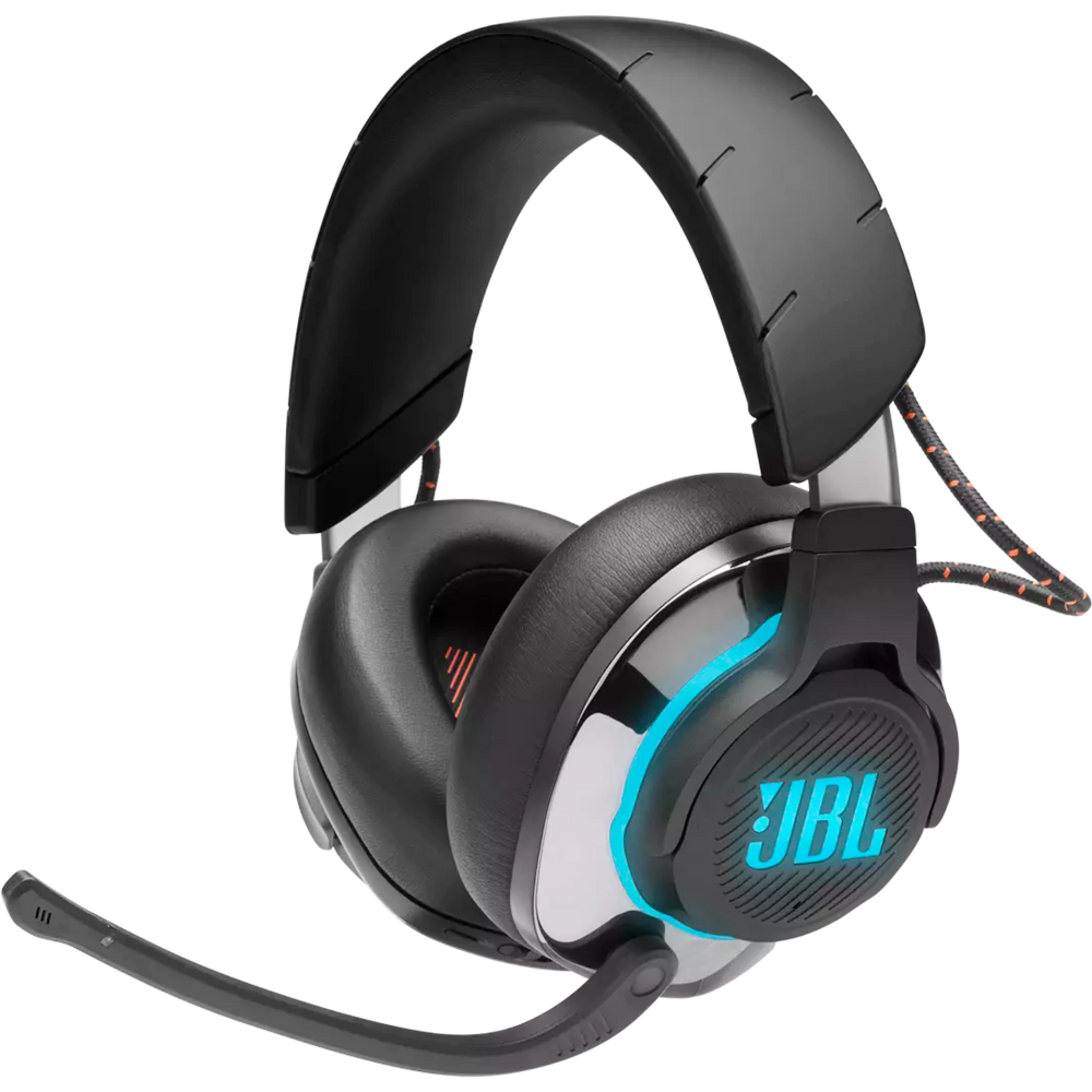 אוזניות גיימינג אלחוטיות JBL Quantum 810 - צבע שחור שנה אחריות ע"י - יבואן הרשמי