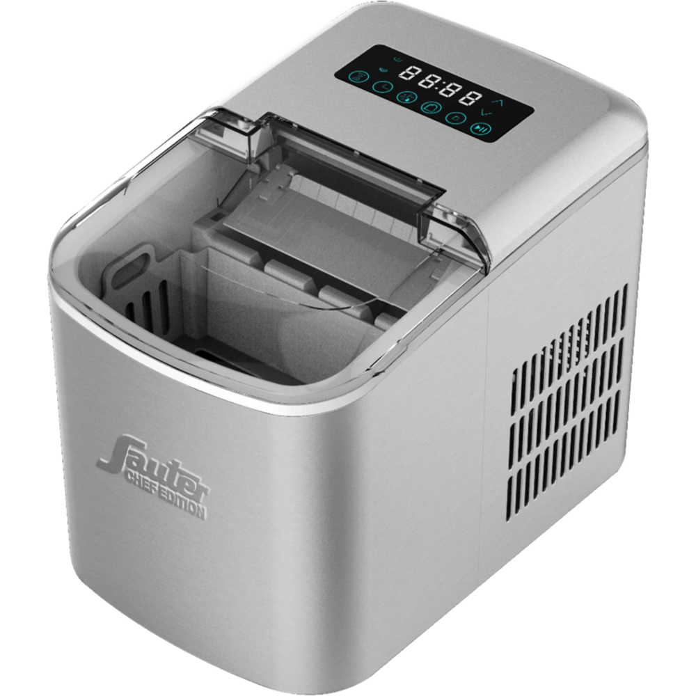 מכונת קרח דיגיטלית נירוסטה Sauter ICM1521 - אחריות ע"י - יבואן הרשמי