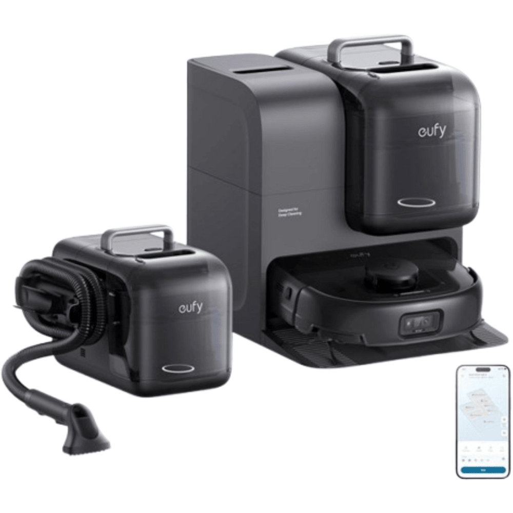 שואב אבק רובוטי משולב Anker Eufy E28 Omni - צבע שחור - K.B.V