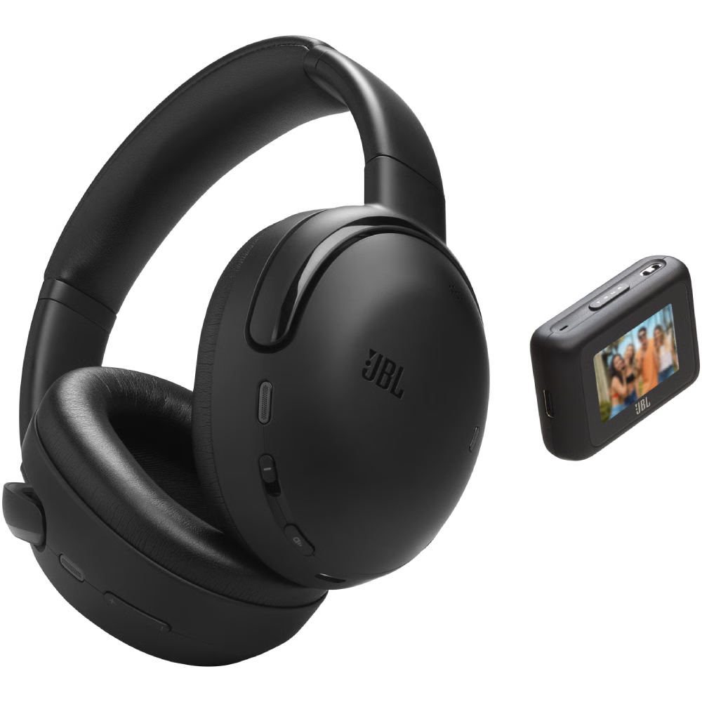 אוזניות אלחוטיות JBL Tour One M3 Smart Tx - צבע שחור שנה אחריות ע"י - יבואן הרשמי