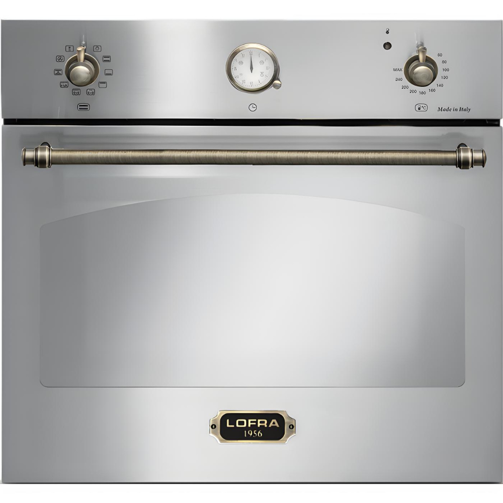 תנור אפייה בנוי 66 ליטר Lofra FRS69EE Bronza תוצרת איטליה - צבע כסוף עם פירזול ברונזה אחריות ע"י היבואן הרשמי - יבואן רשמי