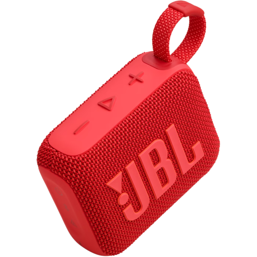 רמקול אלחוטי JBL GO 4 IP67 4.2W - צבע אדום שנה אחריות ע"י - יבואן הרשמי
