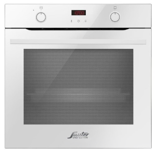 תנור בנוי פירוליטי לבן סאוטר דגם SAUTER CUISINE 7300W - יבואן רשמי