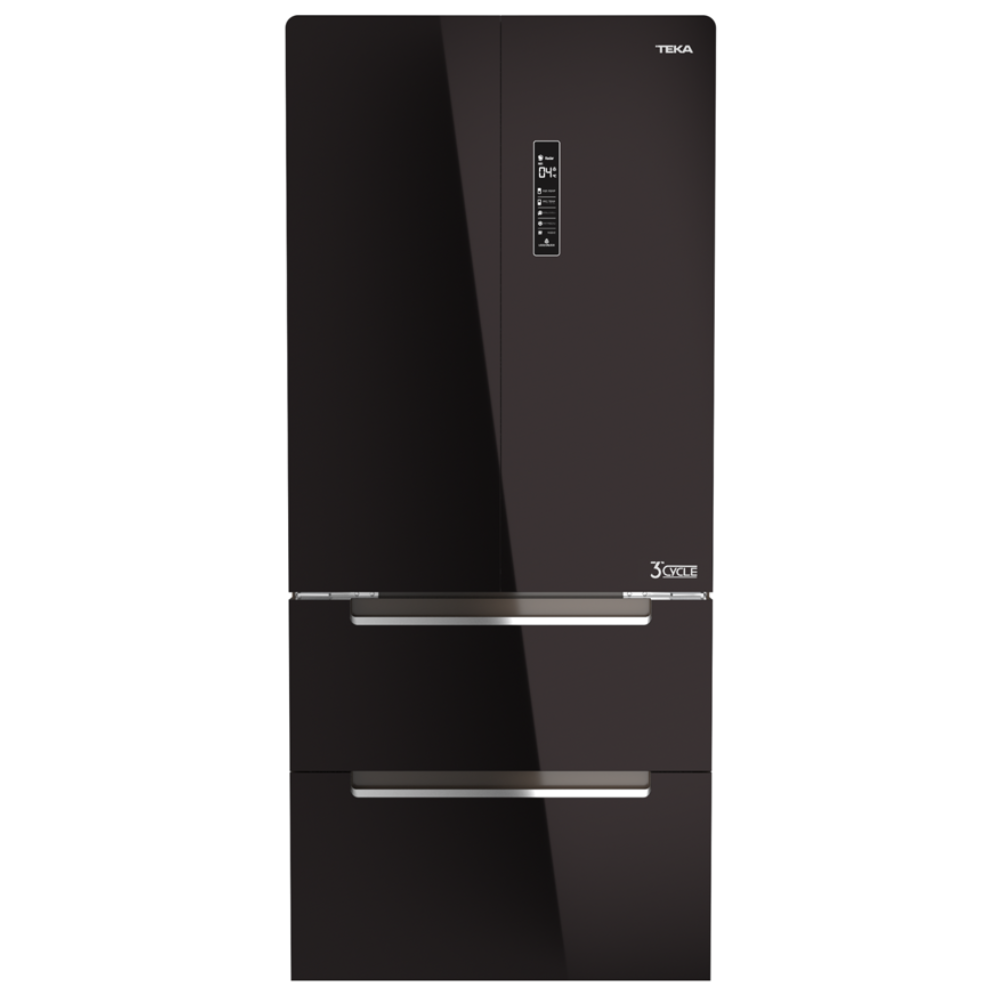 מקרר 4 דלתות זכוכית שחורה 500 ליטר תצוגה דיגיטלית RFD-77820 TEKA - יבואן רשמי