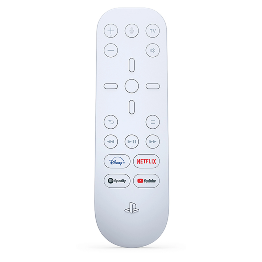 שלט מדיה מקורי לקונסולת Sony Playstation 5 - צבע לבן שנה אחריות ע"י - יבואן הרשמי