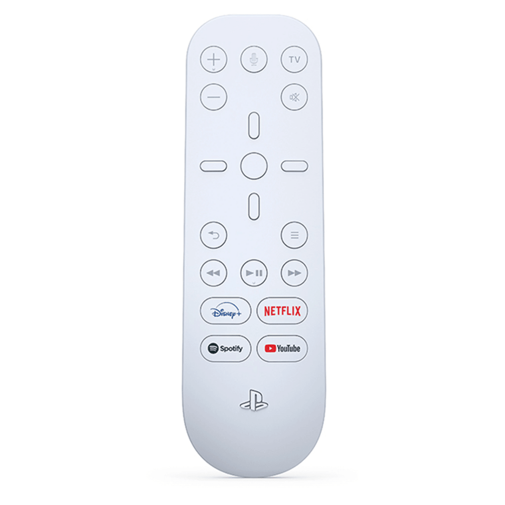 שלט מדיה מקורי לקונסולת Sony Playstation 5 - צבע לבן - K.B.V