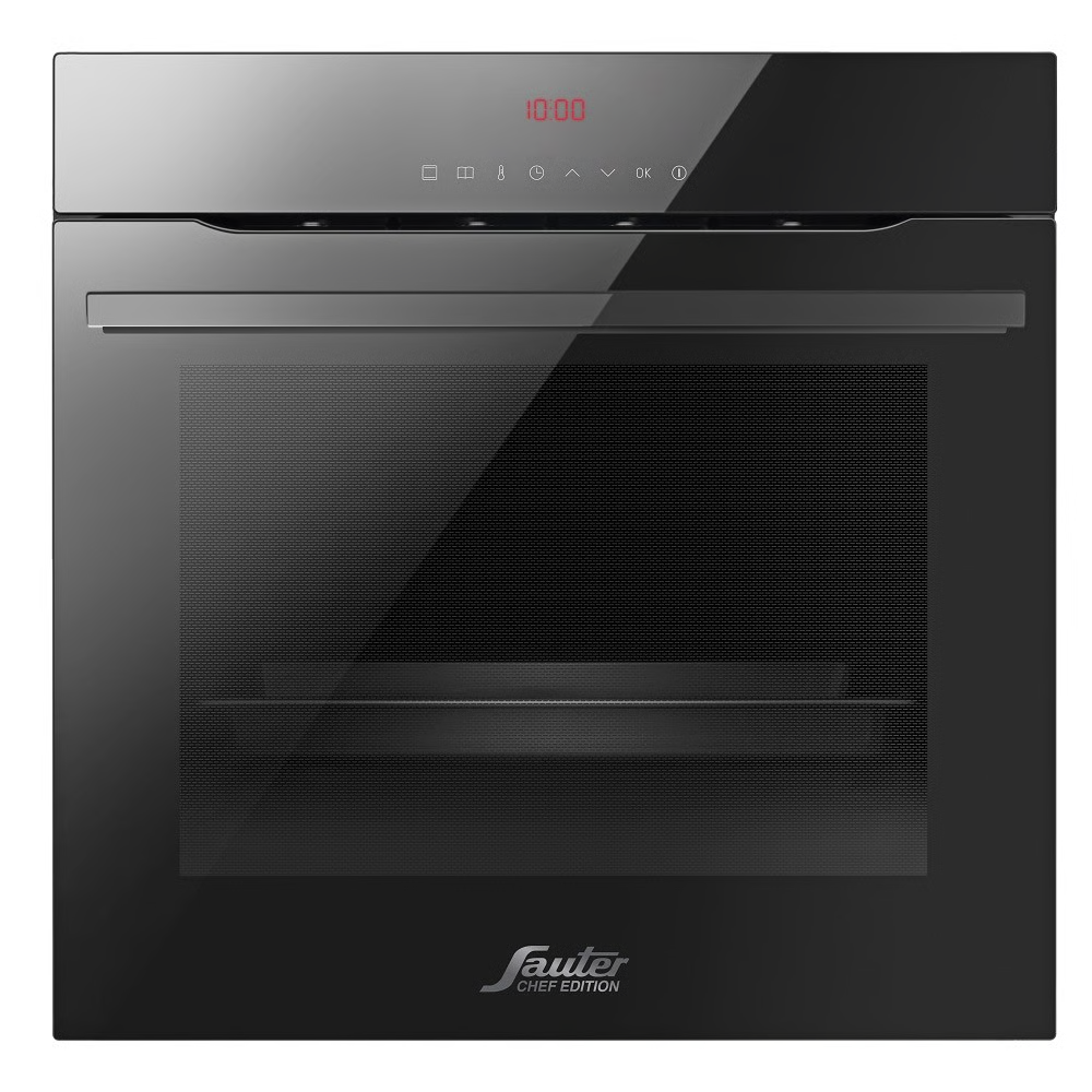תנור אפייה בנוי 77 ליטר שחור דגם SAUTER CUISINE 7600 - אחריות - יבואן רשמי