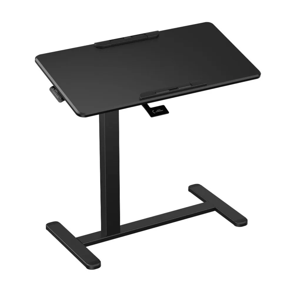 שולחן צד נייד מתכוונן בגובה Lumi Legend / Brateck FMT02-06 Black - יבואן רשמי