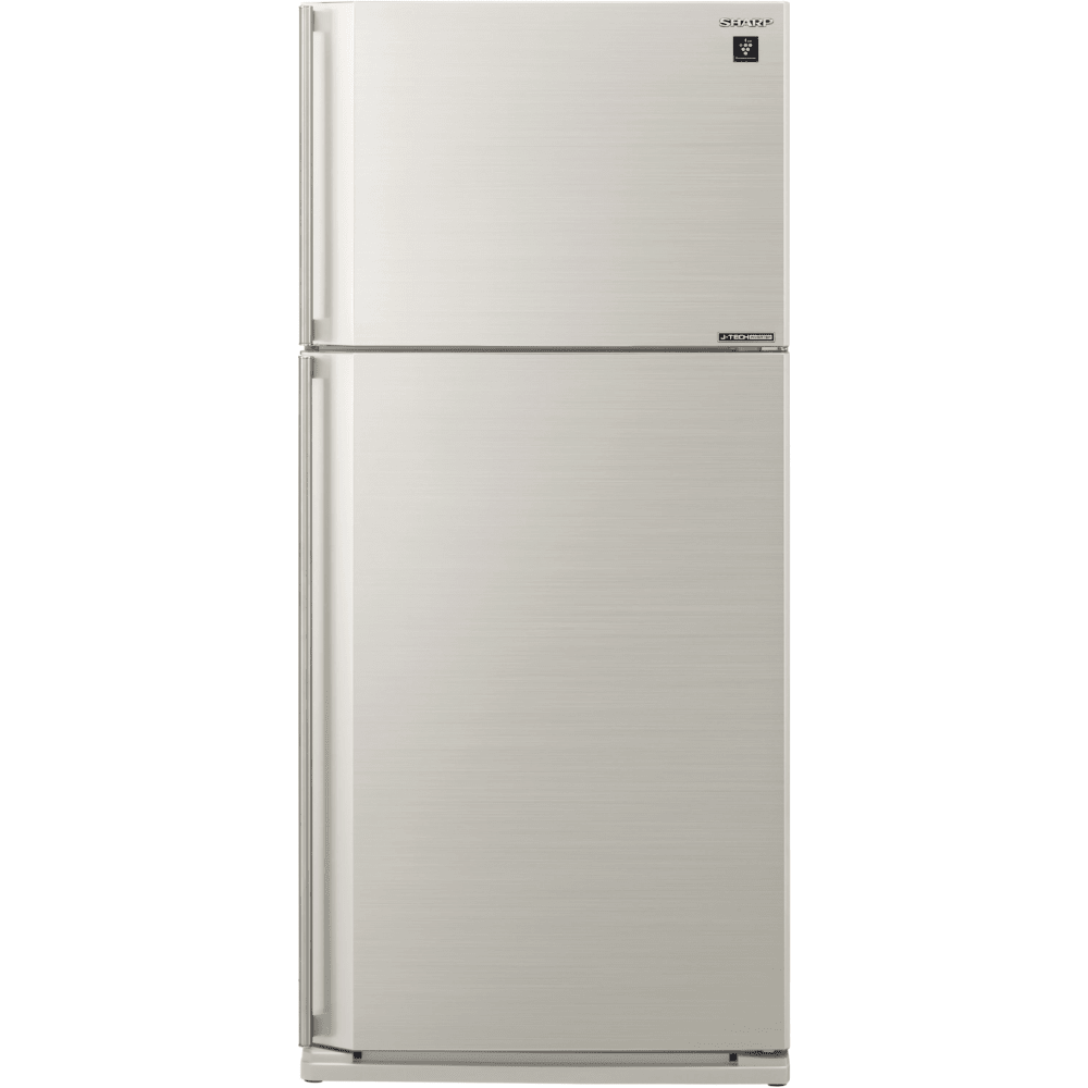 מקרר מקפיא עליון 550 ליטר נטו Sharp SJ-3770-SL עם התקן שבת מובנה - גימור כסוף - K.B.V