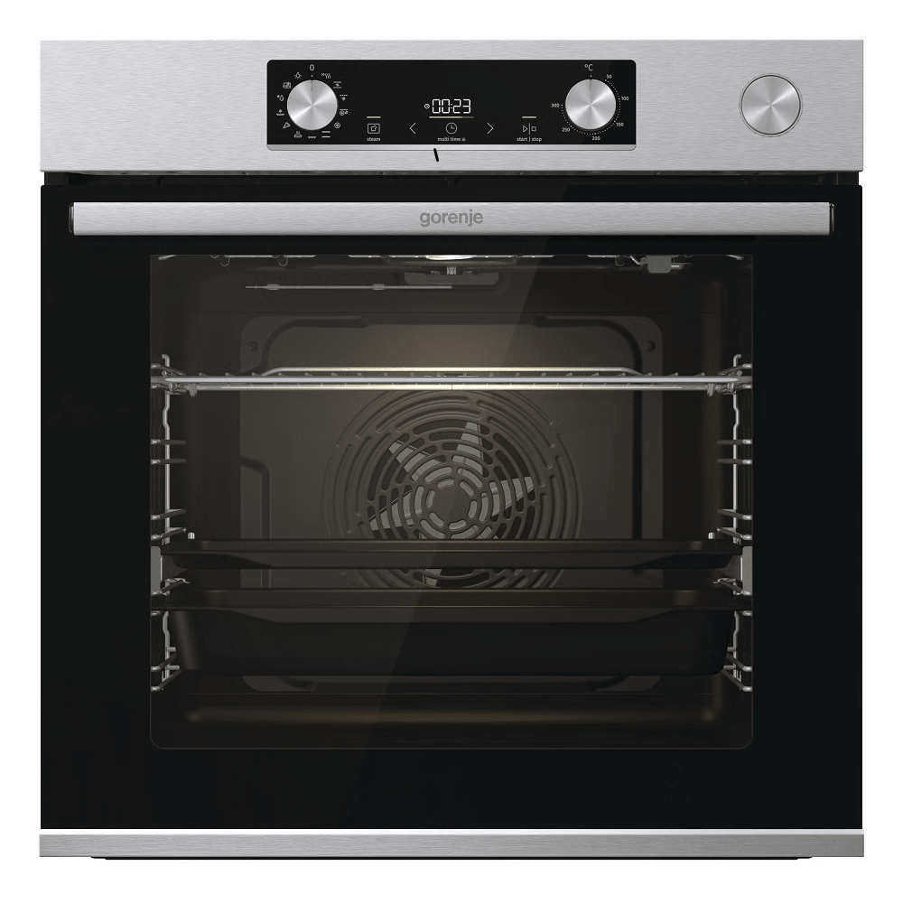 תנור אפייה בנוי 77 ליטר דגם GORENJE BSA6737E15X - צבע נירוסטה - K.B.V