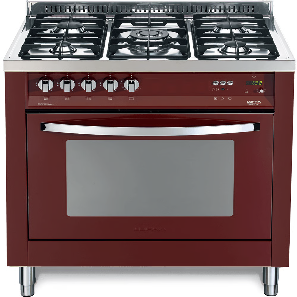 תנור אפייה משולב 94 ליטר תוצרת איטליה אדום דגם LOFRA MSRG96MFT/CI COOL - יבואן רשמי