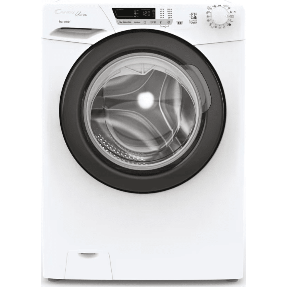 מכונת כביסה פתח חזית 9 ק"ג CANDY HCU1292DWB4/1-S - K.B.V