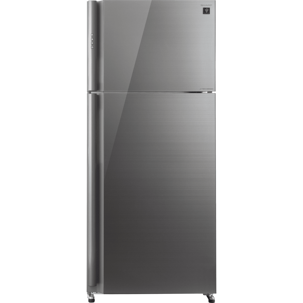 מקרר מקפיא עליון 588 ליטר נטו Sharp SJ-GPRN75D-SL - גימור זכוכית כסופה - K.B.V