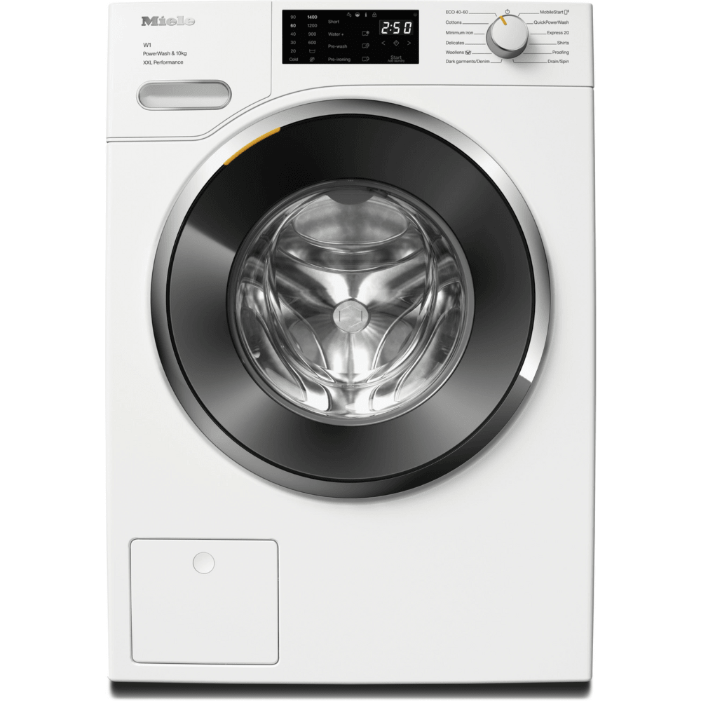 מכונת כביסה פתח חזית 10 ק"ג Miele WWK 360 WCS במהירות 1400 סל"ד - תוצרת גרמניה - צבע לבן - K.B.V