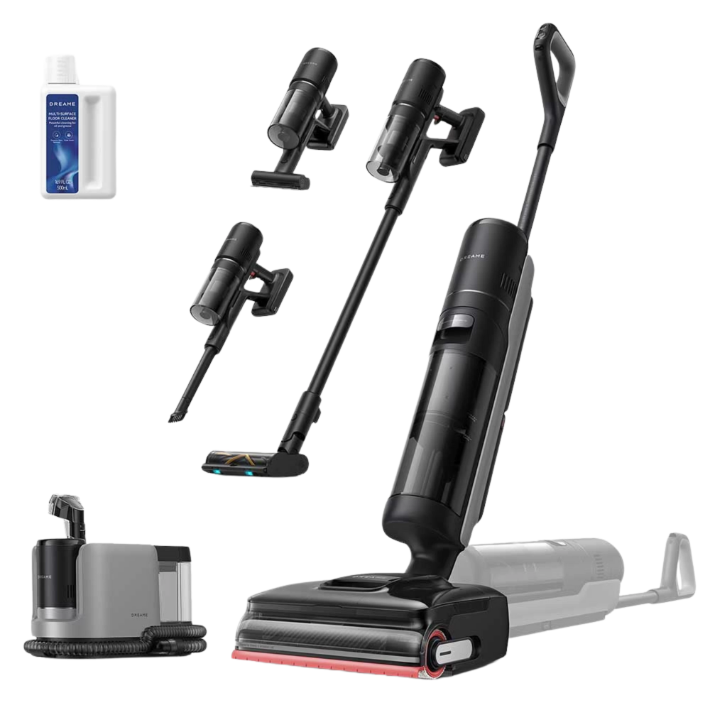 שואב שוטף 3 שואבים במוצר 1 - Dreame H15 MIX - צבע שחור שנתיים אחריות ע"י - יבואן הרשמי