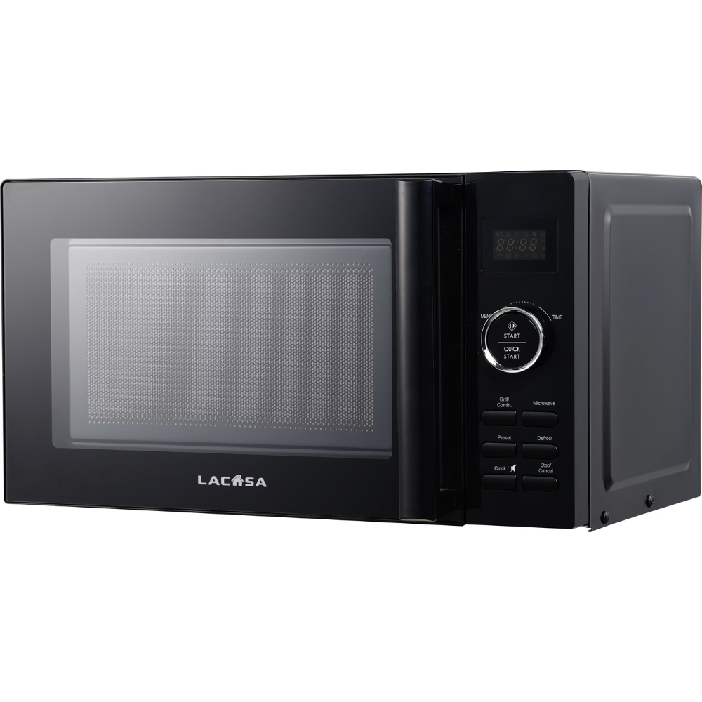 מיקרוגל דיגיטלי משולב 25 ליטר לקאזה דגם LC25MGBL שחור - יבואן רשמי