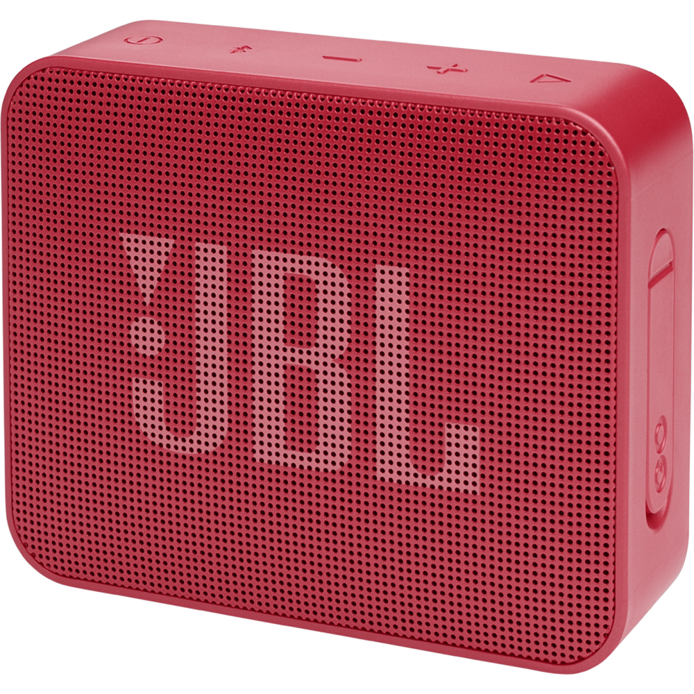 רמקול נייד עמיד למים JBL Go Essential - צבע אדום שנה אחריות ע"י - יבואן הרשמי
