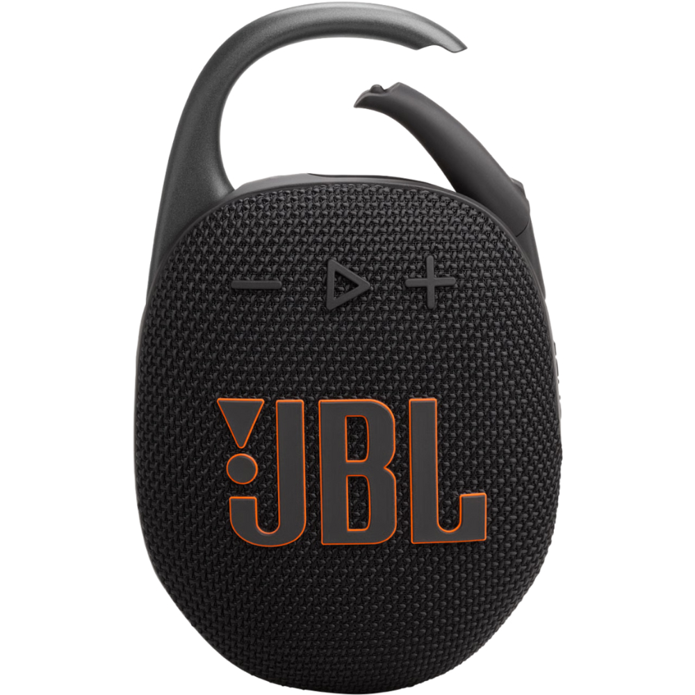 רמקול אלחוטי JBL Clip 5 IP67 7W - צבע שחור שנה אחריות ע"י - יבואן הרשמי