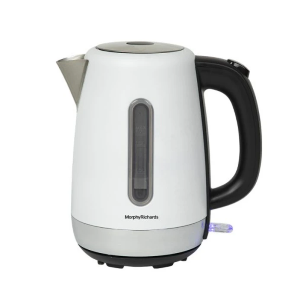 קומקום חשמלי MorphyRichards 100141 - צבע לבן - יבואן רשמי