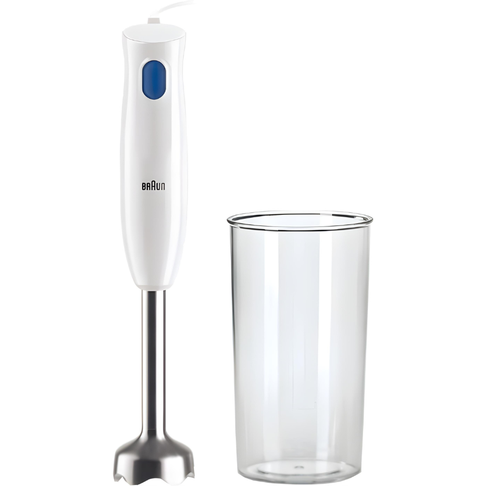 בלנדר מוט Braun MQ10.001M 450W - צבע לבן שנתיים אחריות ע"י היבואן הרשמי - יבואן רשמי