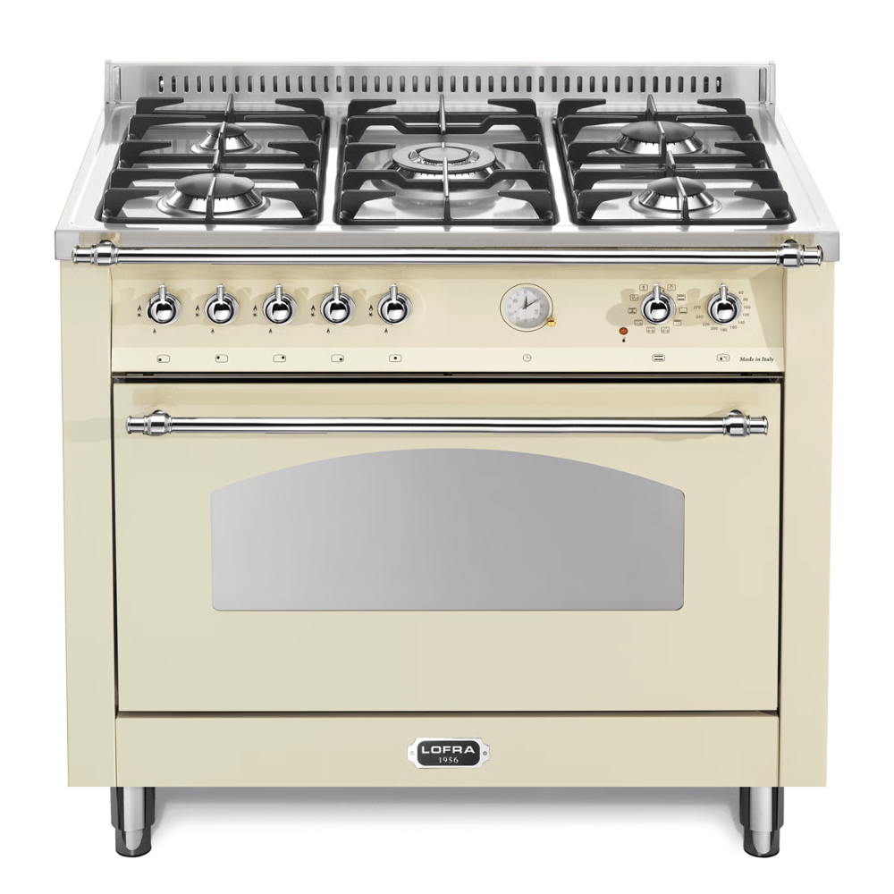 תנור אפייה משולב 94 ליטר תוצרת איטליה אחריות קרם דגם - LOFRA RBIG96MFT/CI SILVER תוצרת איטליה - יבואן רשמי