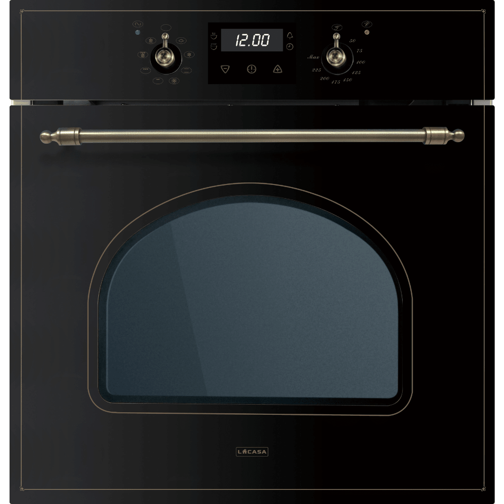 תנור בנוי 60 ס"מ לקאזה דגם LCT670RCBL שחור - K.B.V