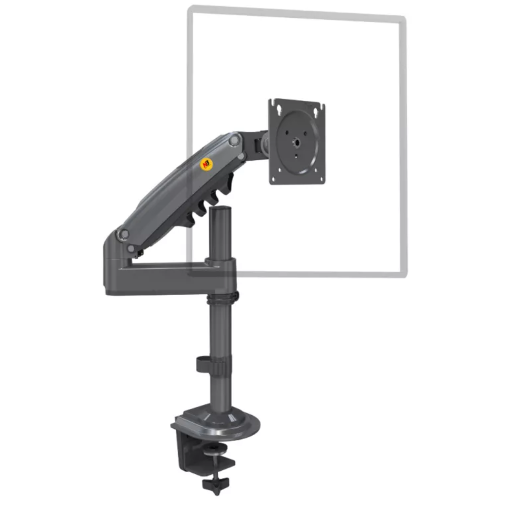 זרוע שולחנית דו מפרקית ארגונומית למסך מחשב עד 30″ Audio Line NB-H100 - יבואן רשמי
