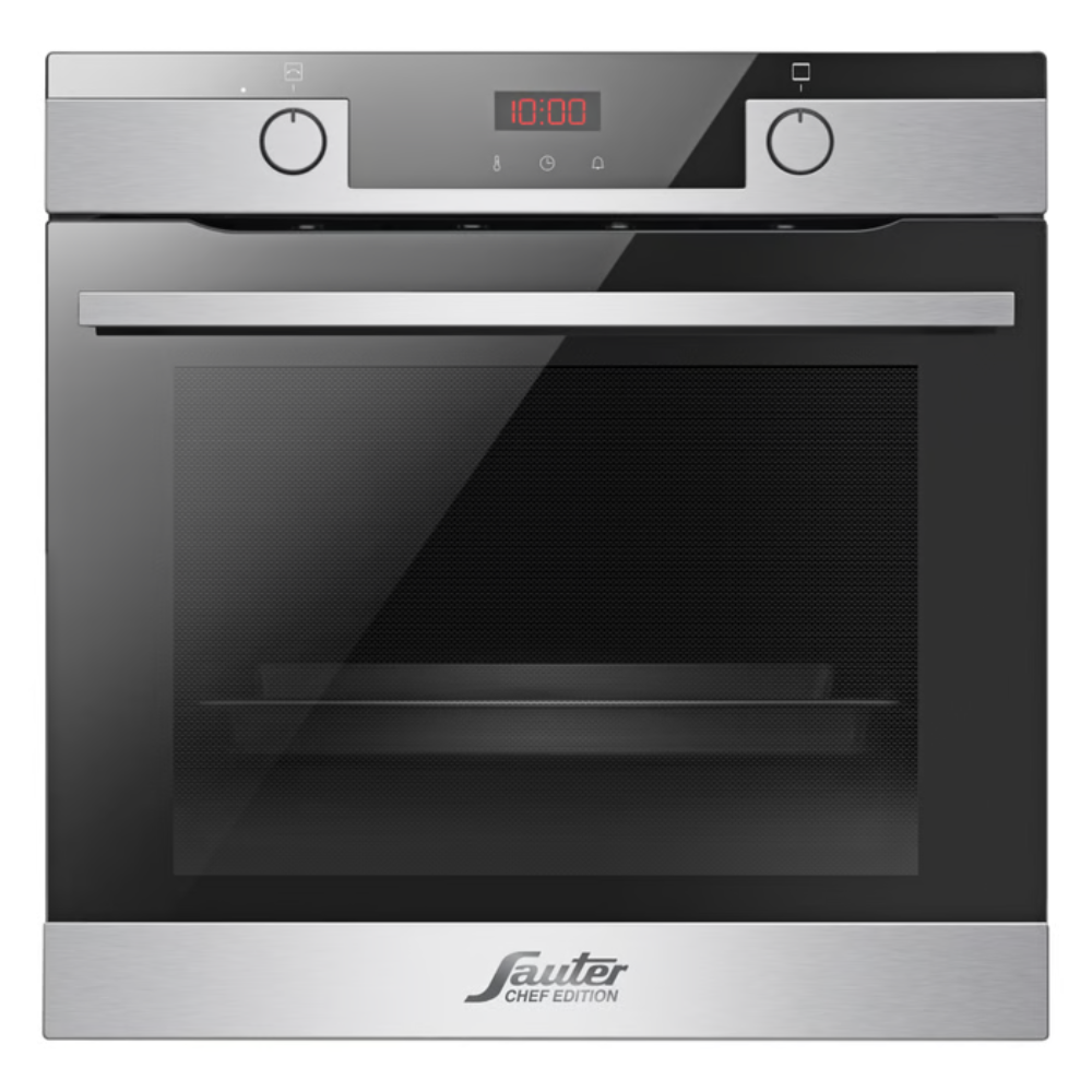 תנור בנוי פירוליטי דגם Sauter cuisine 7310IX- צבע נירוסטה אחריות - יבואן רשמי