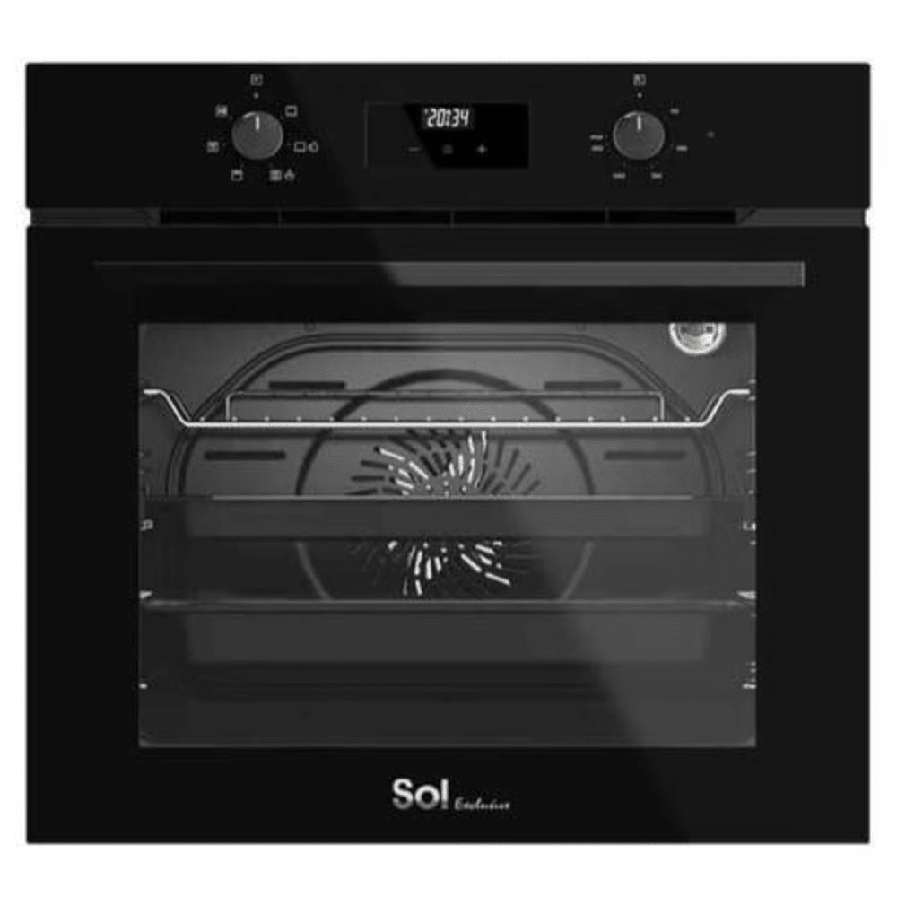 תנור אפייה בנוי Sol HO-905TB - צבע שחור - K.B.V