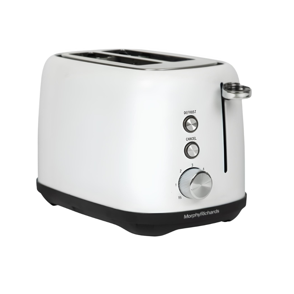 מצנם 2 פרוסות MorphyRichards 222141 - צבע לבן - יבואן רשמי