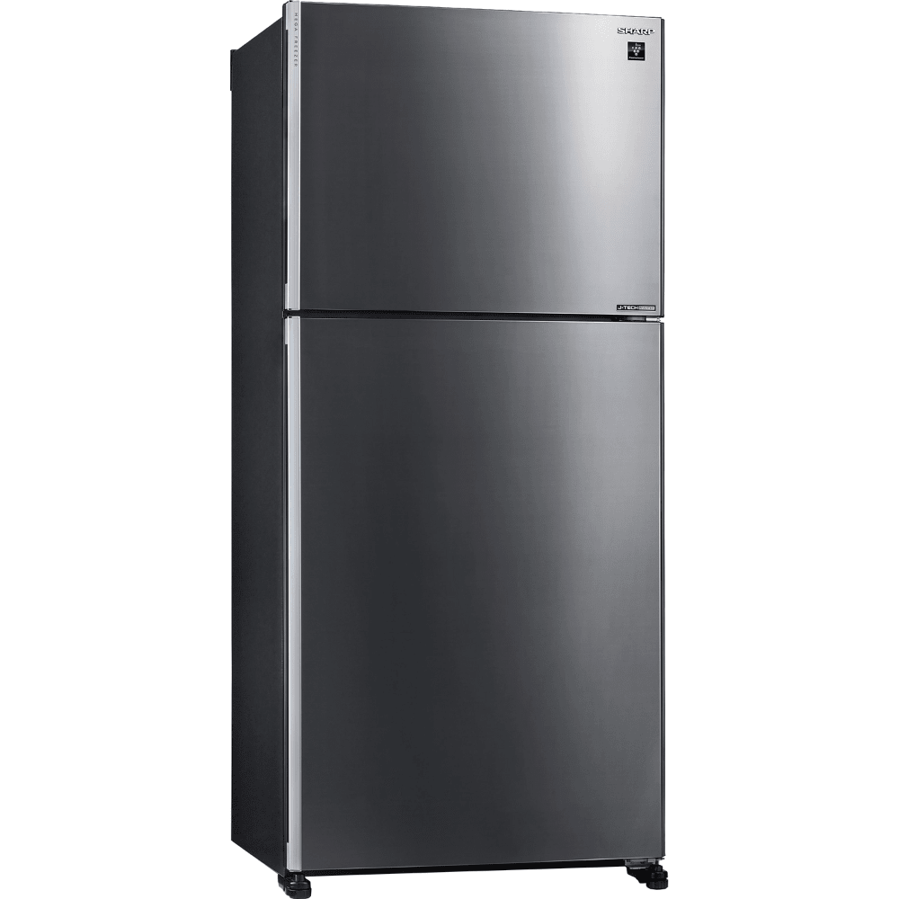 מקרר מקפיא עליון 556 ליטר נטו Sharp SJ-3655DS עם התקן שבת מובנה - גימור נירוסטה מושחרת - K.B.V