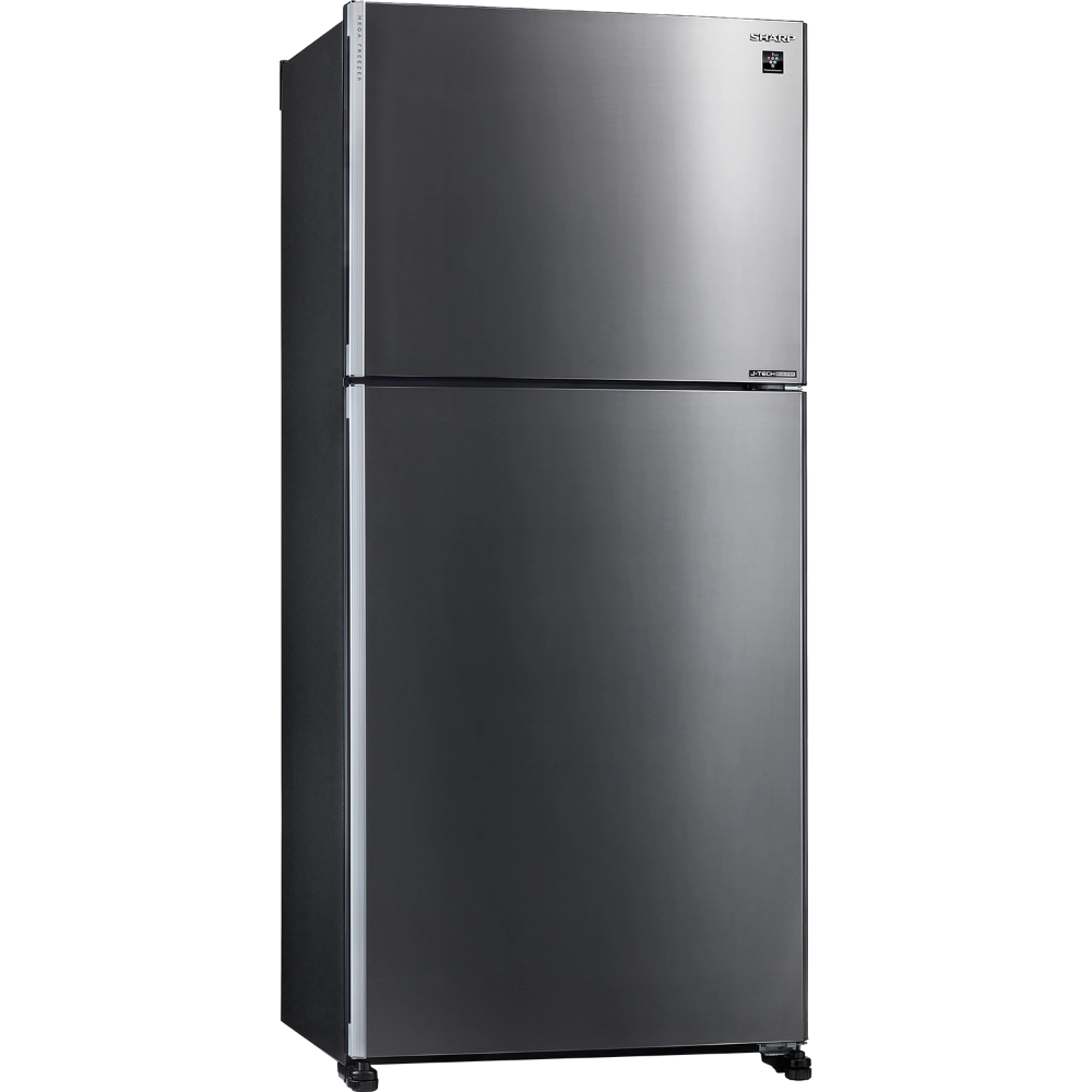 מקרר מקפיא עליון 556 ליטר נטו Sharp SJ-3655DS עם התקן שבת מובנה - גימור נירוסטה מושחרת - יבואן רשמי