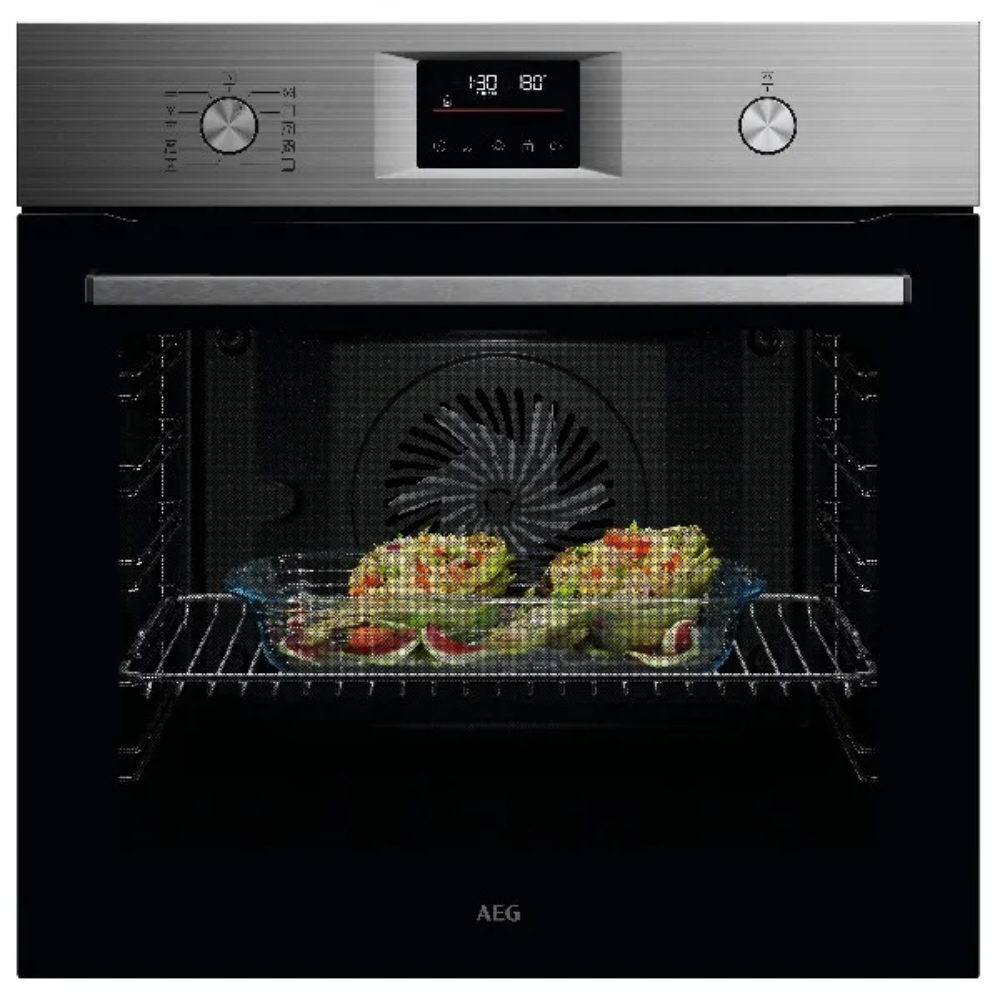 תנור בנוי פירוליטי 71 ליטר דגם AEG ABA55411M נירוסטה - יבואן רשמי