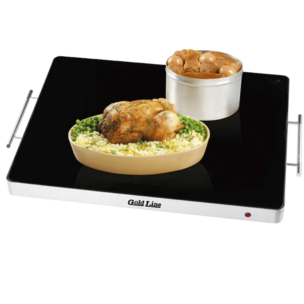 פלטת שבת זכוכית 4 סירים Gold line ATL- 480 - K.B.V