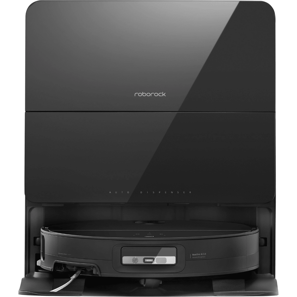 שואב אבק רובוטי שוטף Roborock Saros 10 - צבע שחור - K.B.V