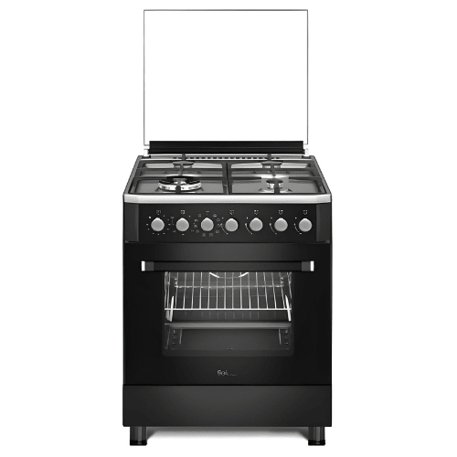 תנור אפייה משולב גז שחור מט דגם Sol gsb66mft - K.B.V