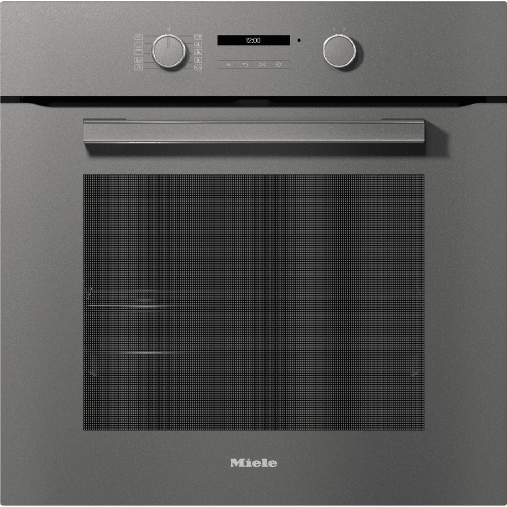 תנור בנוי פירוליטי 76 ליטר Miele H2861 BP תוצרת גרמניה - צבע אפור - K.B.V