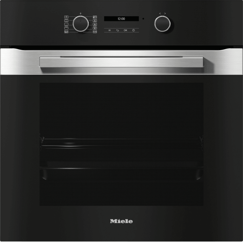 תנור אפייה בנוי 76 ליטר Miele H2861 B CLST תוצרת גרמניה - גימור נירוסטה - K.B.V